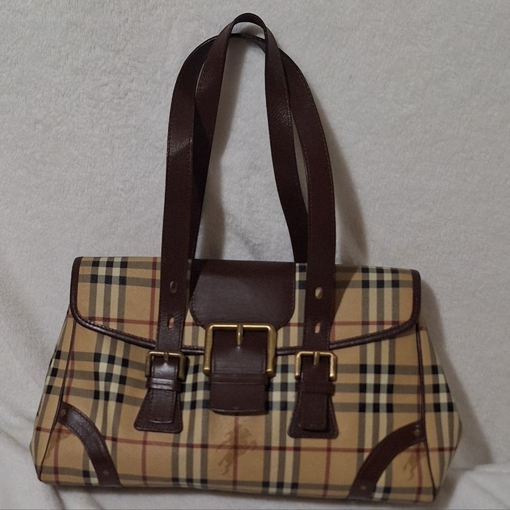 Burberry Haymarket Handbag